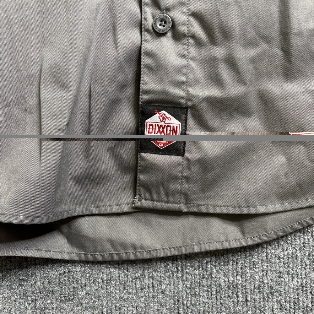 Dixxon Flannel‎ Co Button Up Shirt Men's XL Grey Workforce Form And Function - Picture 2 of 9